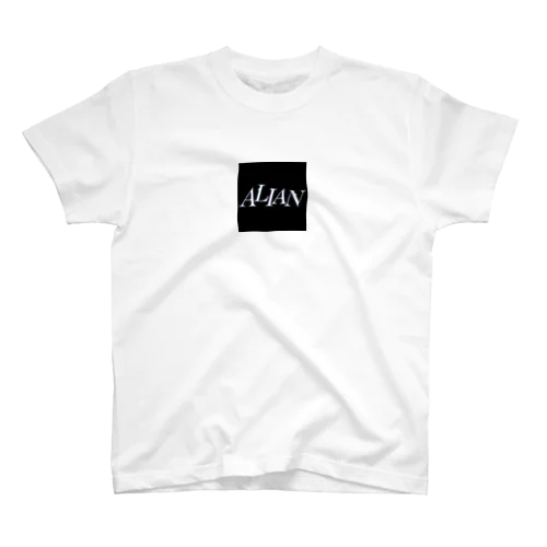 ALIAN BOX PRINT T SHIRT スタンダードTシャツ