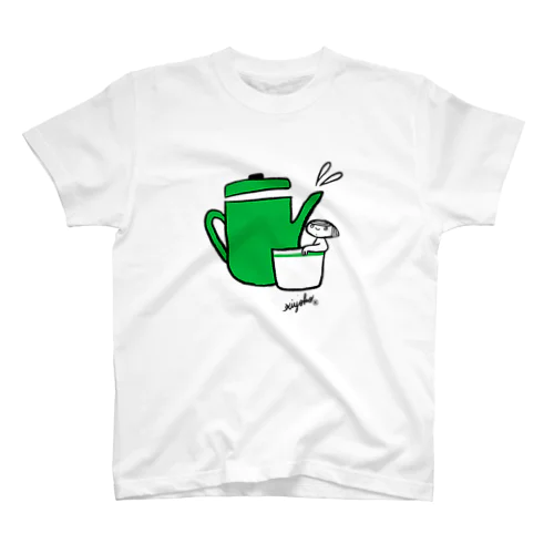 お茶にしましょう スタンダードTシャツ