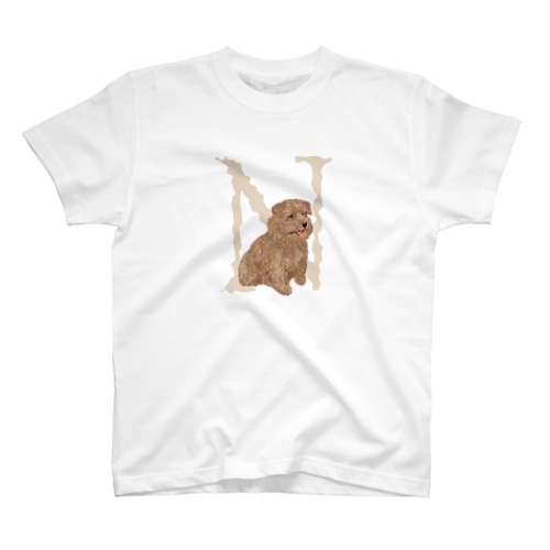 My favirite terriers drom A to Z　~N~ NORFOLK TERRIER Regular Fit T-Shirt
