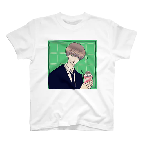 フラペチーノ男子 スタンダードTシャツ