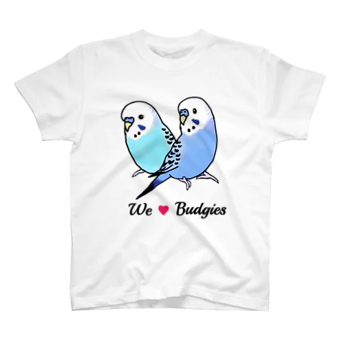 We ♡ Budgies (マンガバージョン） スタンダードTシャツ