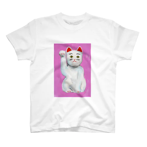 80's ポップ　まねきねこ スタンダードTシャツ