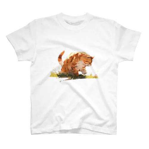 うみねこ　ハンティング猫 スタンダードTシャツ