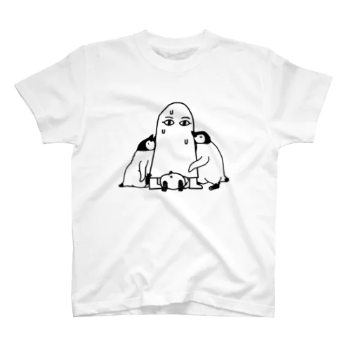 メジェドとペンギンのヒナ・改2023 Regular Fit T-Shirt