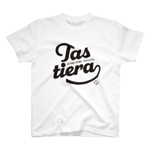 タスティエーラ（タイポグラフィBLACK） スタンダードTシャツ