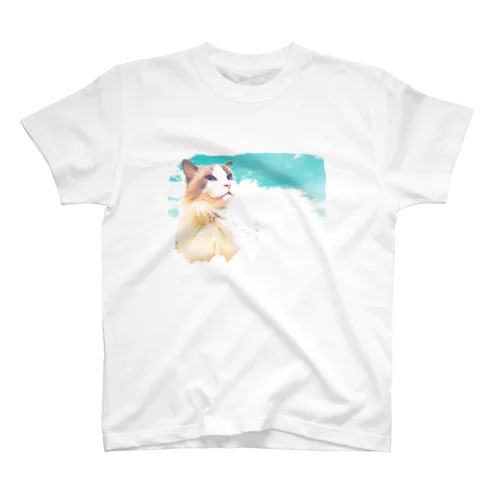 空見るねこ Regular Fit T-Shirt