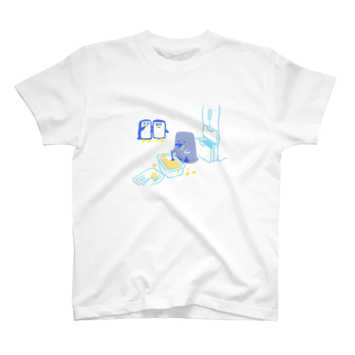 つまみ食いペンギン Regular Fit T-Shirt