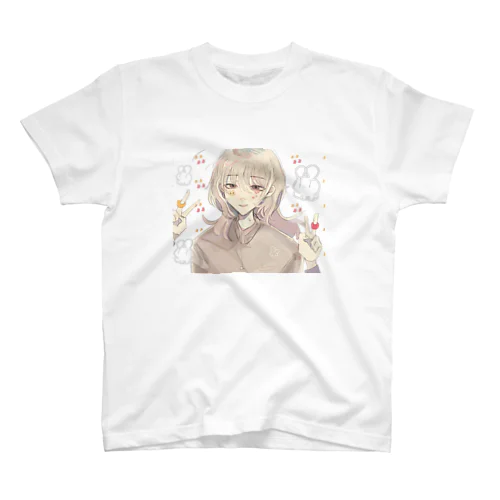 ブイブイ✌️くん スタンダードTシャツ