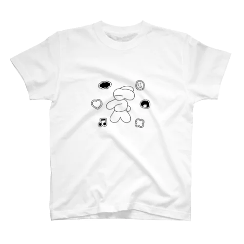 LIFE（黒線） スタンダードTシャツ