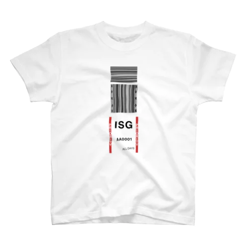 【レッド】石垣空港　空港　タグ　3コード スタンダードTシャツ