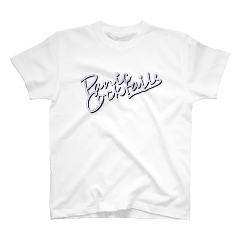 Panic Cocktails ScriptLogo DropShadow スタンダードTシャツ