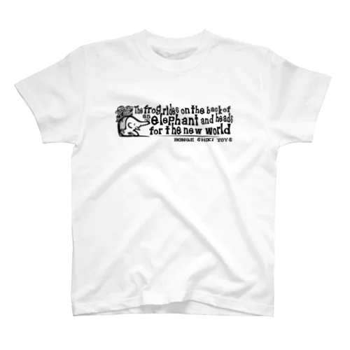 ボンゲ式ぞうTシャツ　薄カラー下地用 スタンダードTシャツ