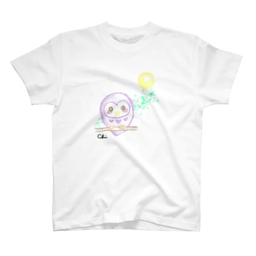月夜の森のフクロウさん★新★ Regular Fit T-Shirt