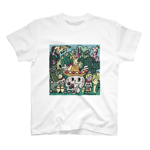 ジャングルでサンバを踊ろう スタンダードTシャツ