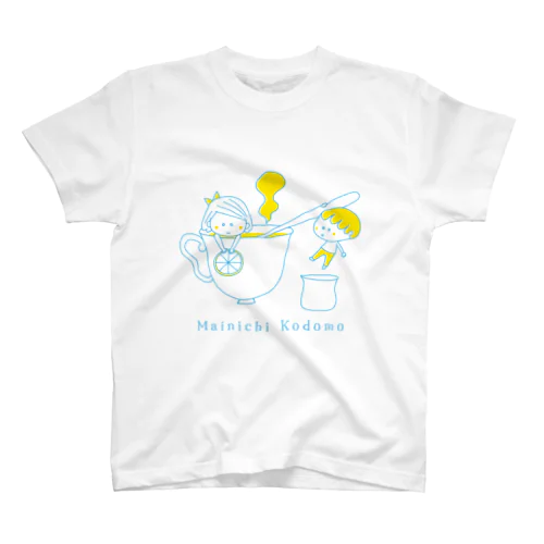 Mainichi kodomo lemon tea スタンダードTシャツ