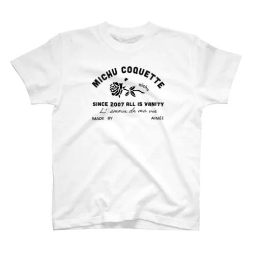 MICHU COQUETTE スタンダードTシャツ