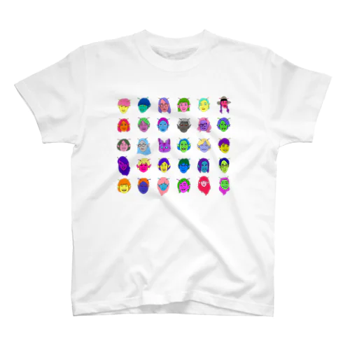 宇宙人化計画👽💫宇宙人たちみーんな大集合 Regular Fit T-Shirt