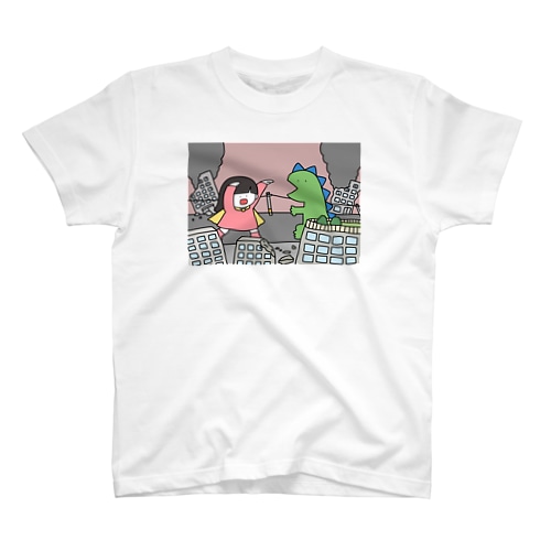 vsかいじゅう Regular Fit T-Shirt