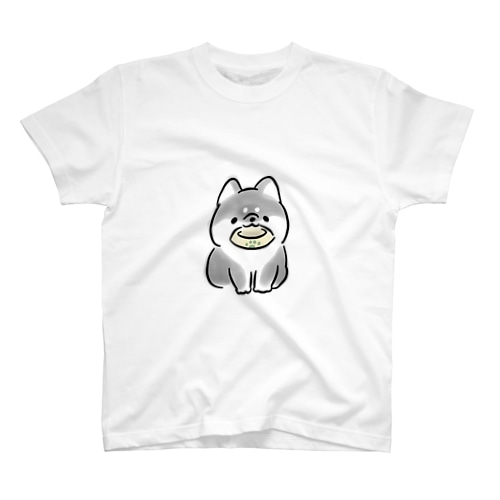 ほんわか黒しば(ごはん) Regular Fit T-Shirt
