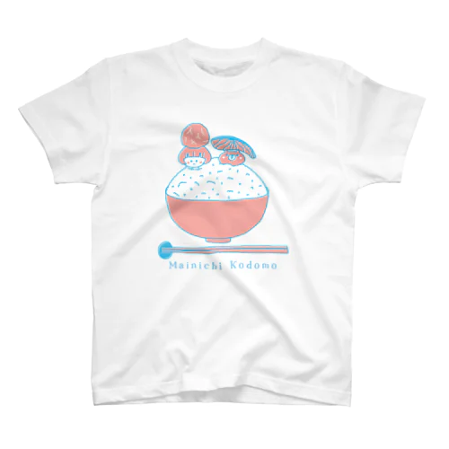 Mainichi kodomo rice Regular Fit T-Shirt