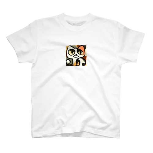 Mysterious Cat Regular Fit T-Shirt