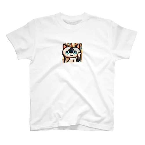 Mysterious Cat Regular Fit T-Shirt