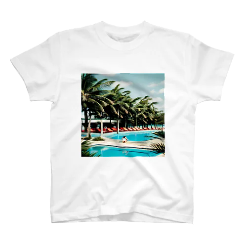 #0020 | Pool Hotel 05 スタンダードTシャツ