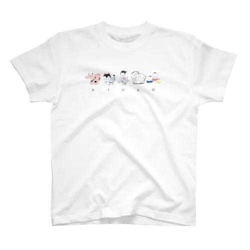 日本のかわいいあいうえお Regular Fit T-Shirt