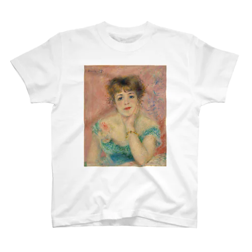 女優ジャンヌ・サマリーの肖像 / Portrait of the Actress Jeanne Samary スタンダードTシャツ