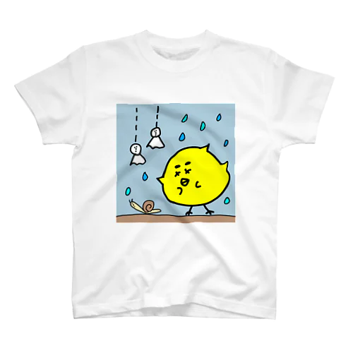 ひよこちゃん(梅雨) Regular Fit T-Shirt