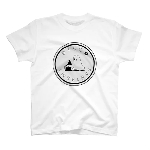 Disco Fantasma Logo - Grey Regular Fit T-Shirt