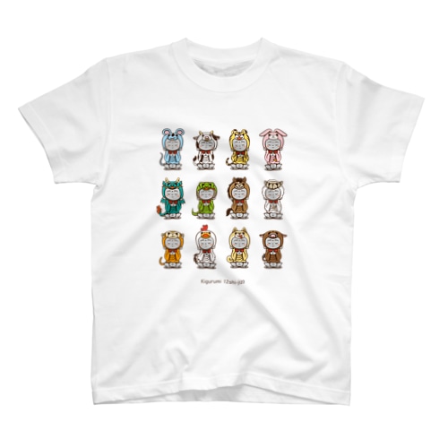 着ぐるみ 十二支地蔵　ｰTｰ Regular Fit T-Shirt