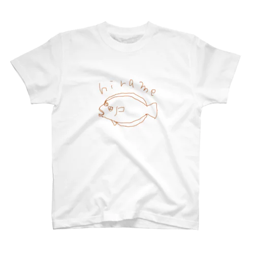 ゆるヒラメ Regular Fit T-Shirt