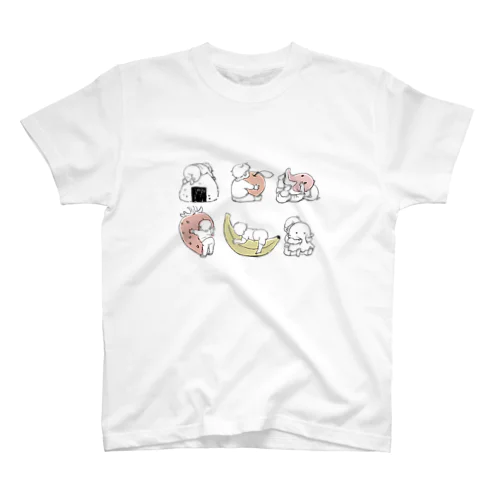 ハグする赤ちゃんまとめ(くすみカラー) Regular Fit T-Shirt