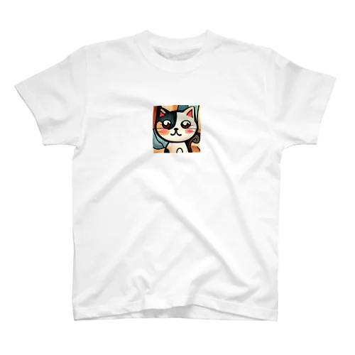 Mysterious Cat Regular Fit T-Shirt