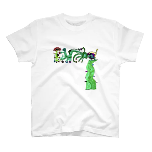 Flowers thinking about mess 002 スタンダードTシャツ