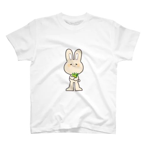 うさぎアスパラ Regular Fit T-Shirt