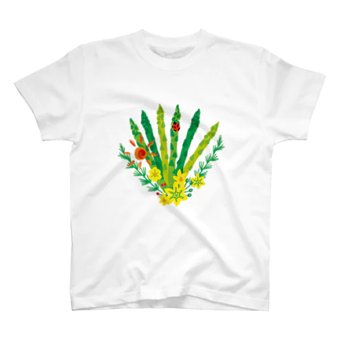 アスパラガスの花束 スタンダードTシャツ