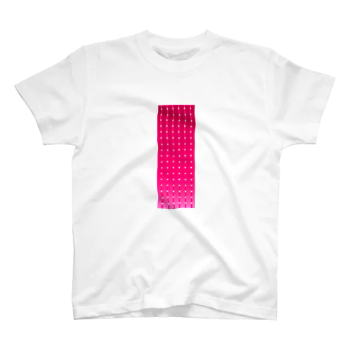 ピンクXグラデーションX長方形 Regular Fit T-Shirt