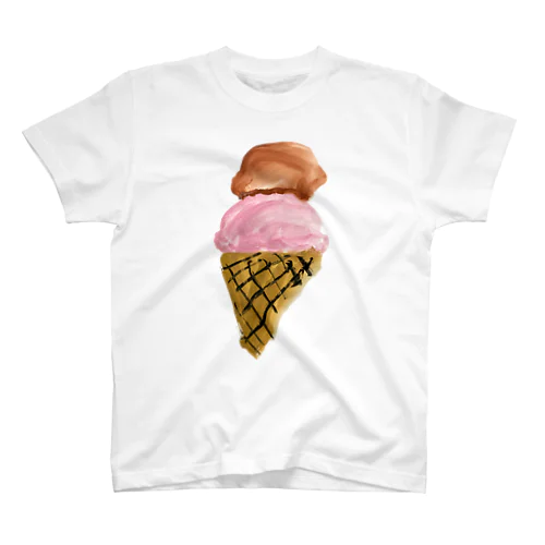 アイスクリーム(えのぐ) スタンダードTシャツ
