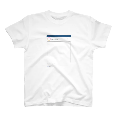 SNS風アクリルスタンド Regular Fit T-Shirt