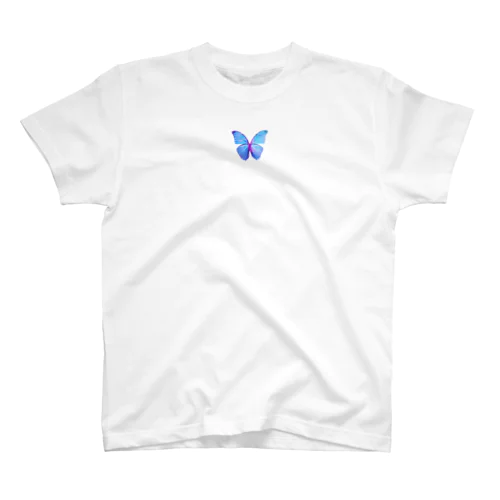 蝶と犬 桜ver. Regular Fit T-Shirt