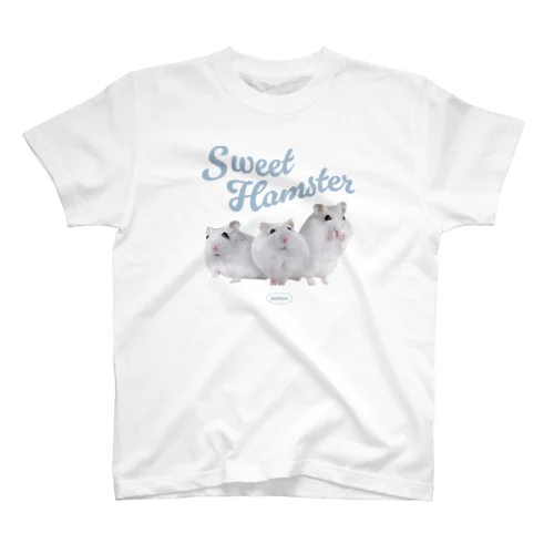 Sweet Hamster... ブルーグレー スタンダードTシャツ