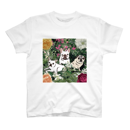 お茶目コトさん万平PUG STYLE Regular Fit T-Shirt