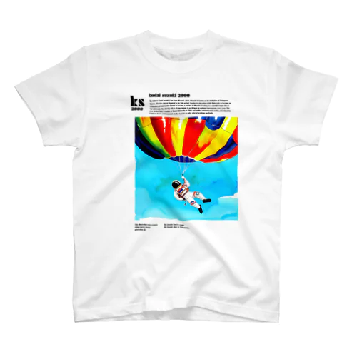 空とぶ宇宙飛行士 Regular Fit T-Shirt
