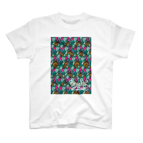 三色ラムオジpattern スタンダードTシャツ