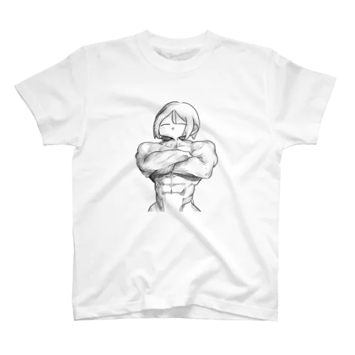 ムキムキ鎮魂歌ちゃん スタンダードTシャツ