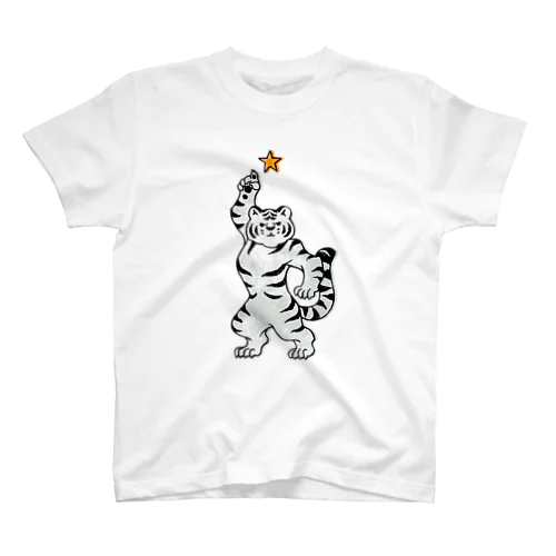 FIRST STAR WHITE TIGER スタンダードTシャツ