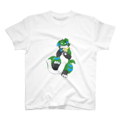 まっちゃ_001(前面) Regular Fit T-Shirt