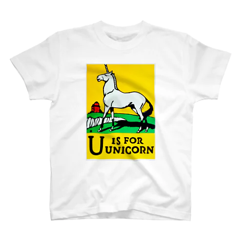 UはユニコーンのU スタンダードTシャツ